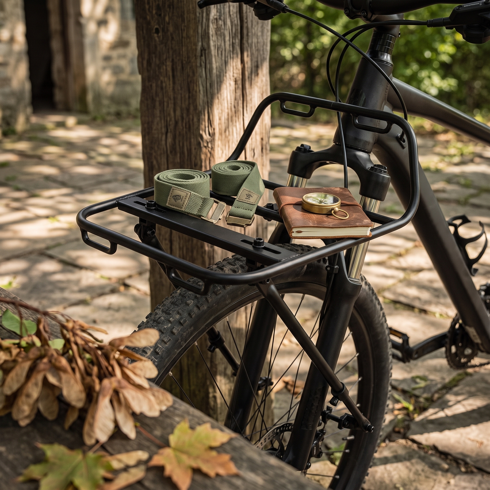 Cycling For Commute - Cycle Front Fork Cargo Rack Easy