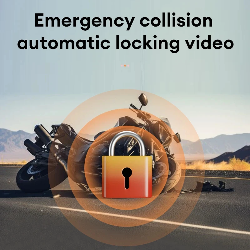 3 Inch Motorcycle Dashcam Wate - Cycling Loop recension och pris