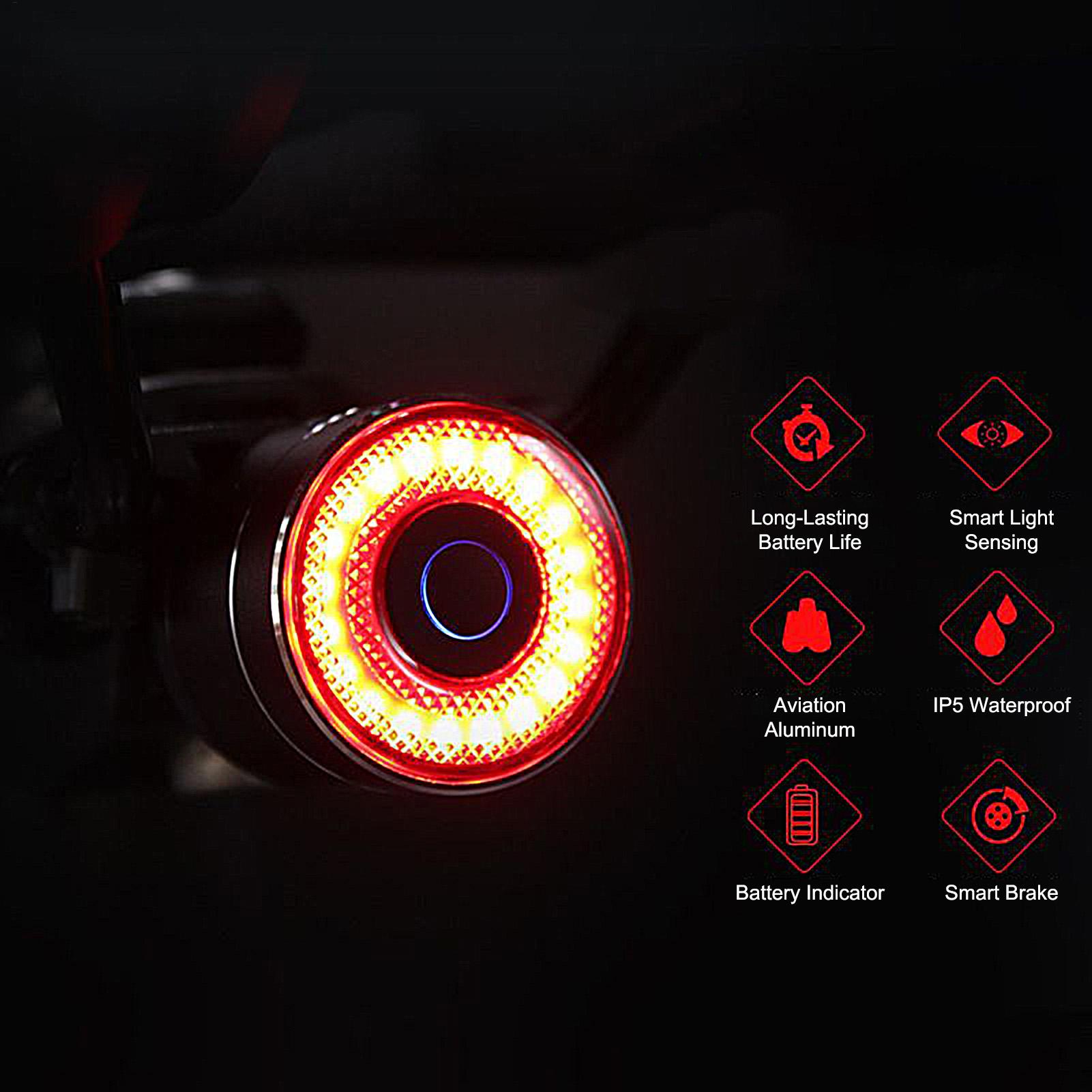 Bicycle Brake Light Smart Bike - Cycling For Commute recension och pris