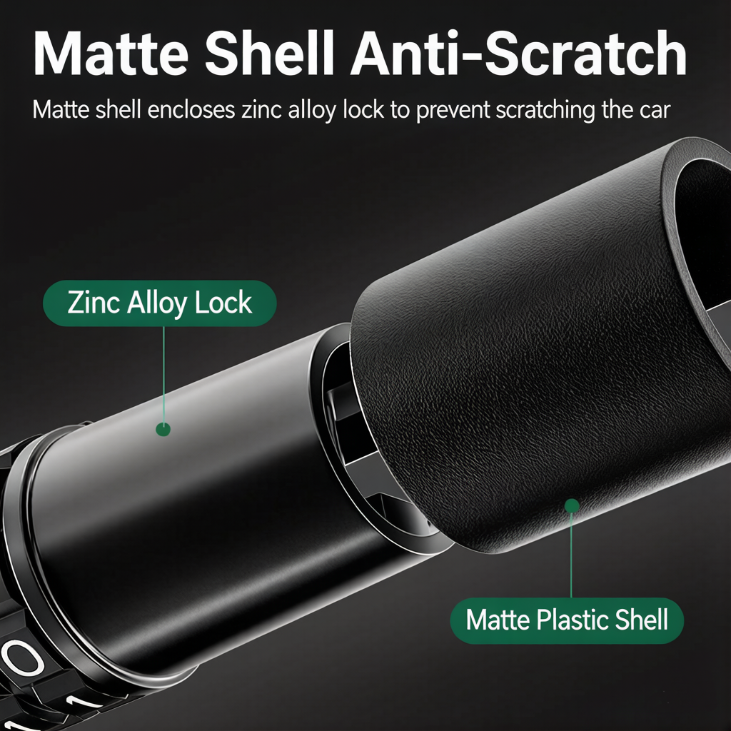 Steel Cable Helmet Lock for Bi - Chain Lock Combination recension och pris