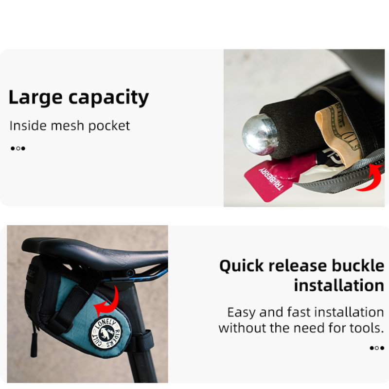 ULAC Cycling Seat Bag 0.6/1/1. - Cycling Commuter Backpack Waterproof recension och pris