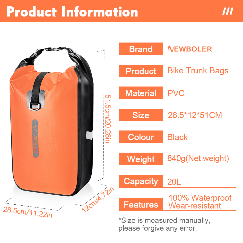 NEWBOLER 10L 20L Waterproof Cy - Cycling Commuter Backpack Waterproof recension och pris