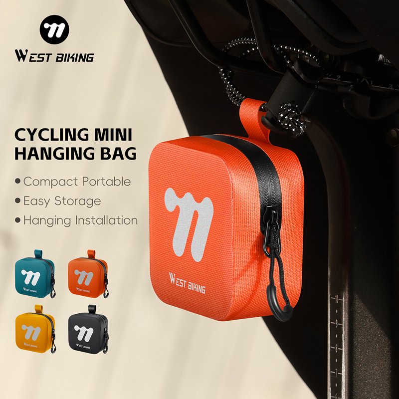 WEST BIKING Mini Bike Saddle B - Saddle Bag Under Seat recension och pris