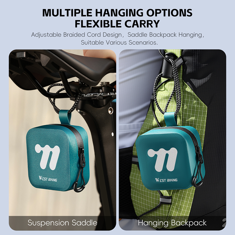 WEST BIKING Mini Bike Saddle B - Saddle Bag Under Seat recension och pris