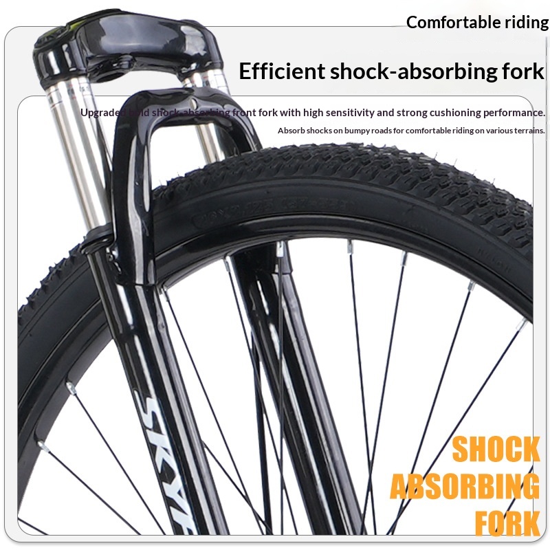 Folding Mountain Bike Portable - Cycling Commute Speed recension och pris