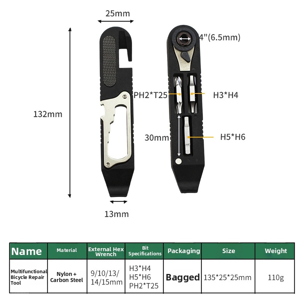 Bike Tool Kit Made of Carbon S - Cycling For Commute recension och pris