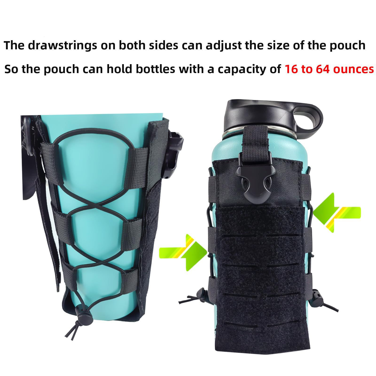 1000D Molle Water Bottle Holde - Cycling Commuter Backpack recension och pris