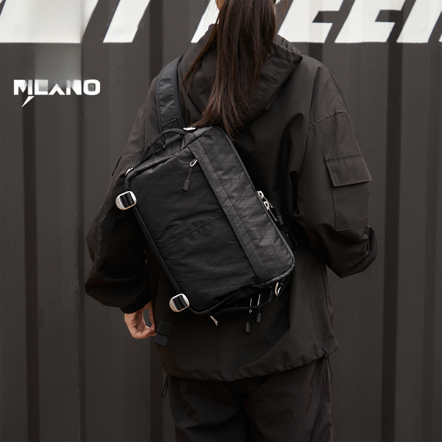 Men's Casual Chest Bag Crossbo - Waterproof Cycling Commute recension och pris