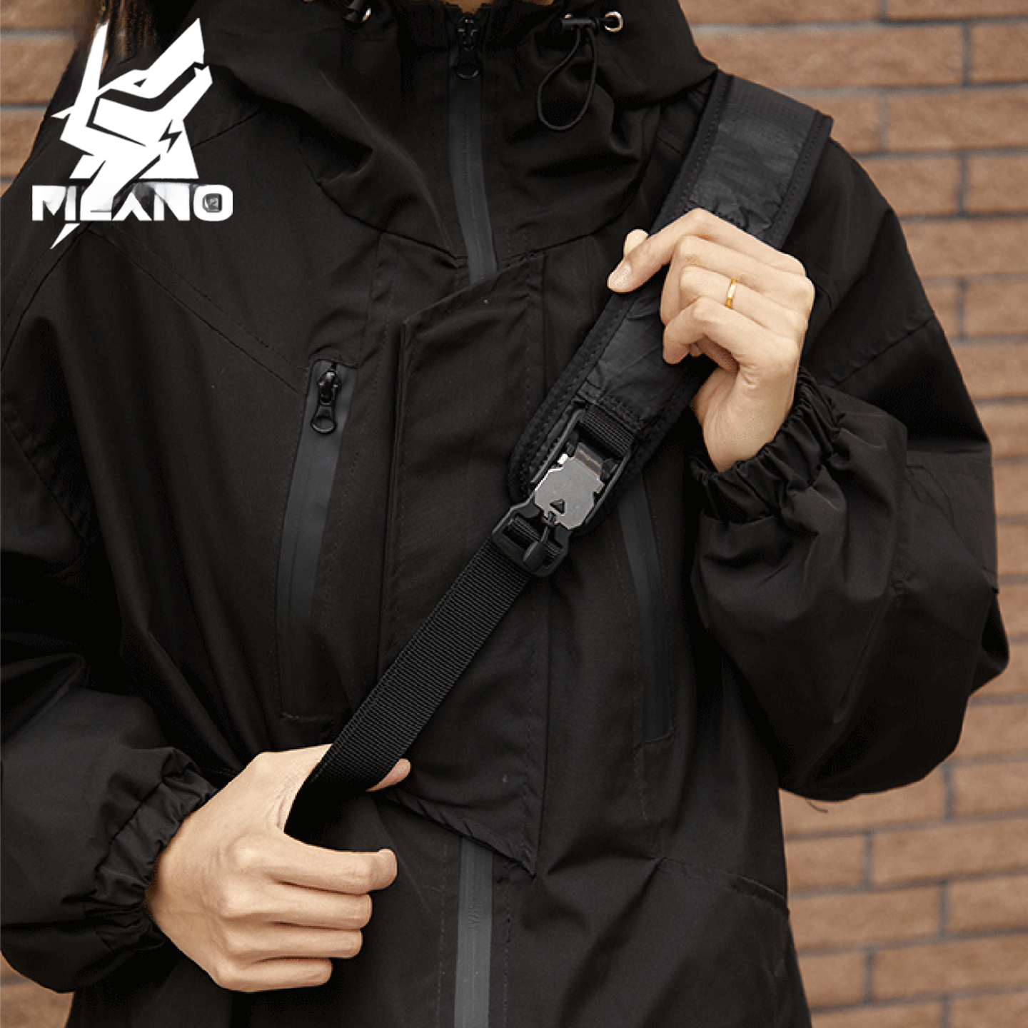 Men's Casual Chest Bag Crossbo - Waterproof Cycling Commute recension och pris