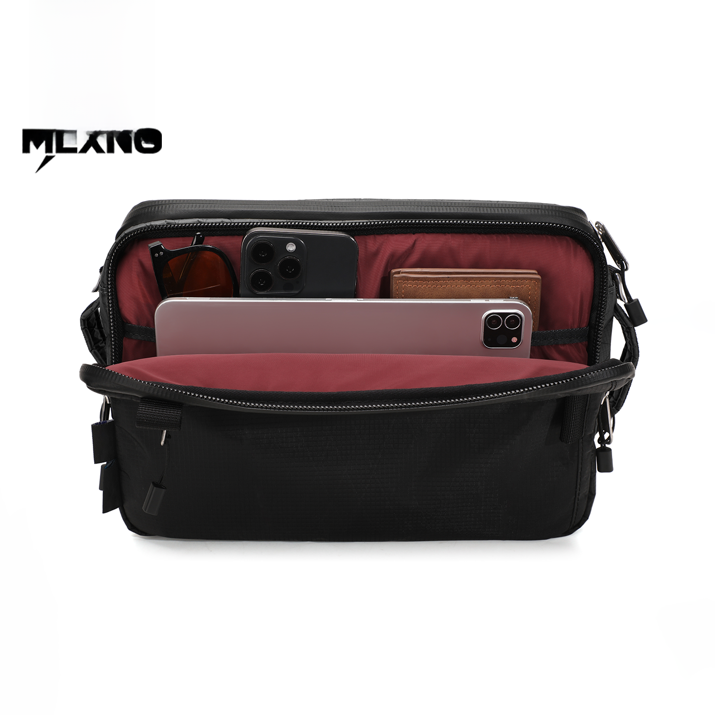 Men's Casual Chest Bag Crossbo - Waterproof Cycling Commute recension och pris
