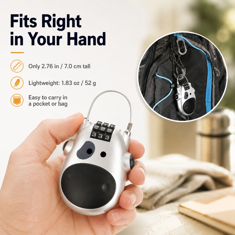 Mini Cow Combination Cable Loc - Cycling Commuter Backpack recension och pris