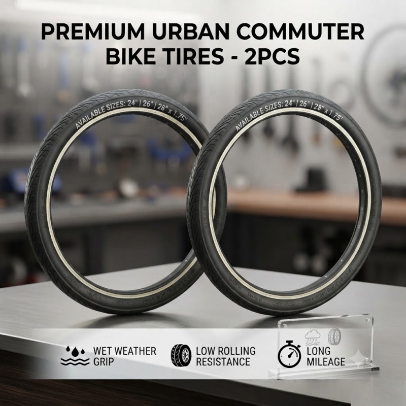 2pcs Bicycle Tires 24 26 28 x  - Cycling In City recension och pris