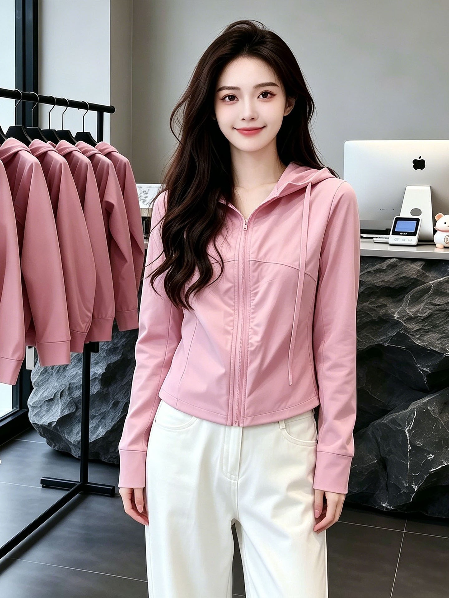 2026 Summer Ice Silk Women's L - Cycling Commute Jacket recension och pris