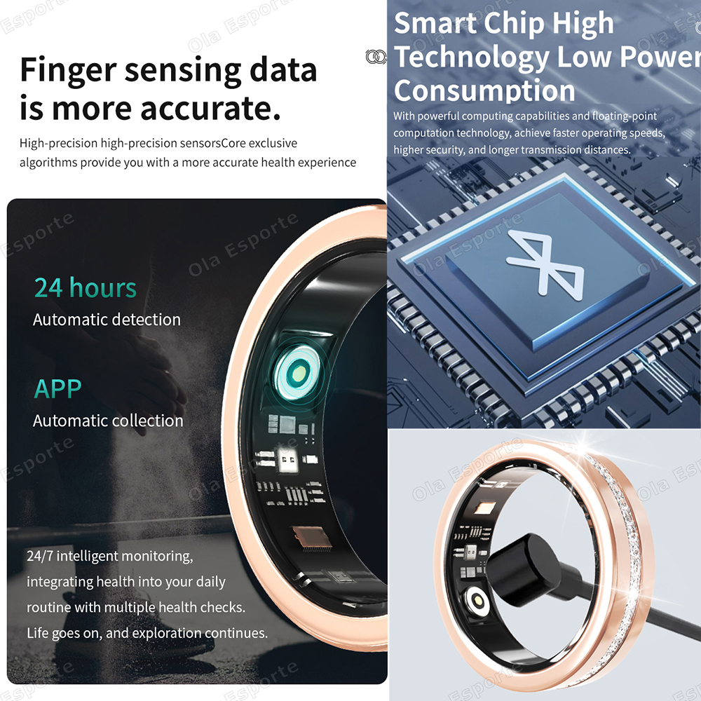 2026 New Smart Ring Lady Heart - Cycling Loop recension och pris