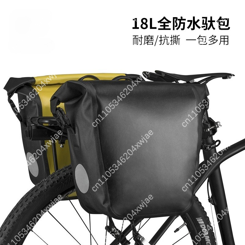 Waterproof Bicycle Pannier Bag - Waterproof Cycling Commute recension och pris