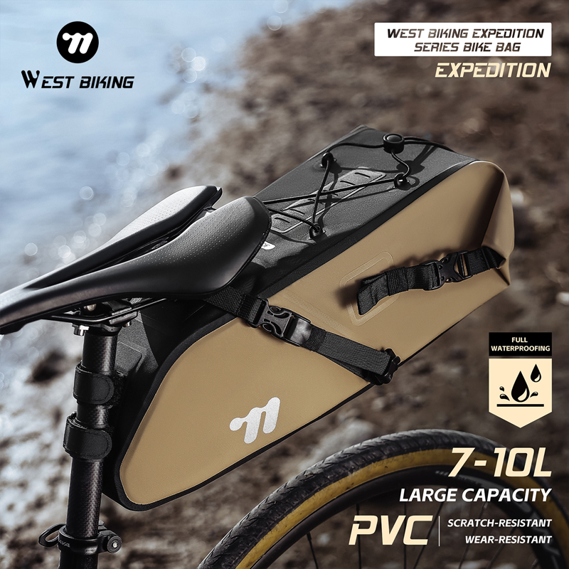 WEST BIKING Bike Saddle Bag Lo - Saddle Bag Under Seat recension och pris