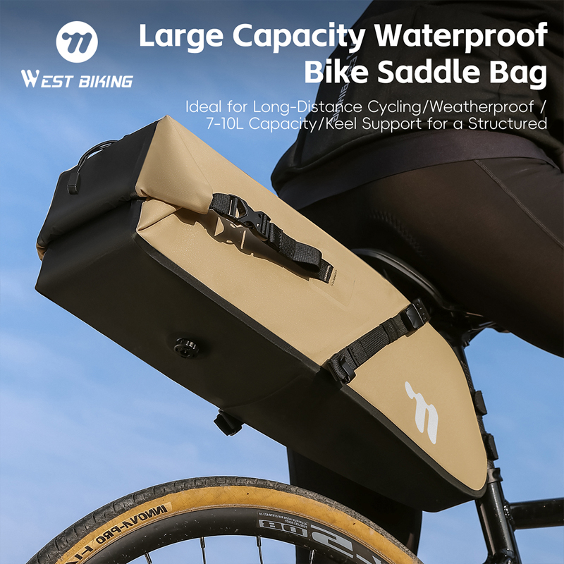 WEST BIKING Bike Saddle Bag Lo - Saddle Bag Under Seat recension och pris