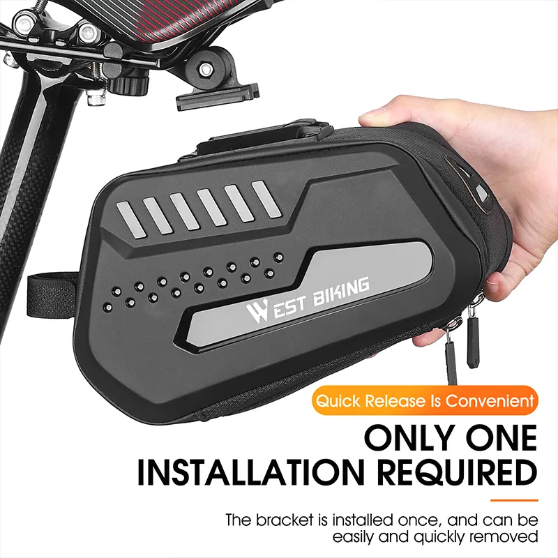 WEST BIKING Waterproof Bicycle - Saddle Bag Under Seat recension och pris