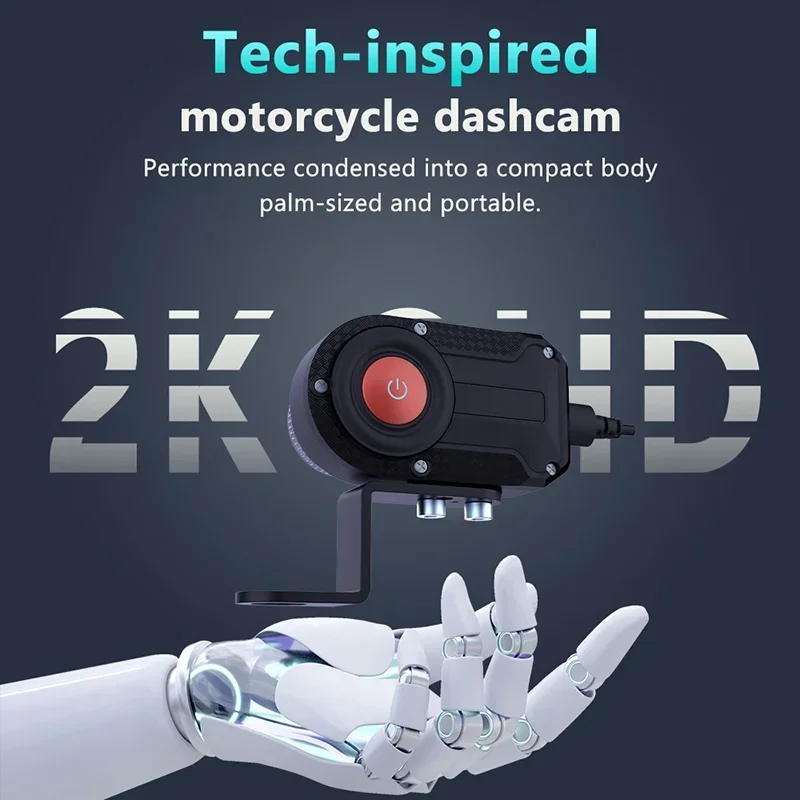 2K HD Motorcycle DVR Waterproo - Cycling Loop recension och pris