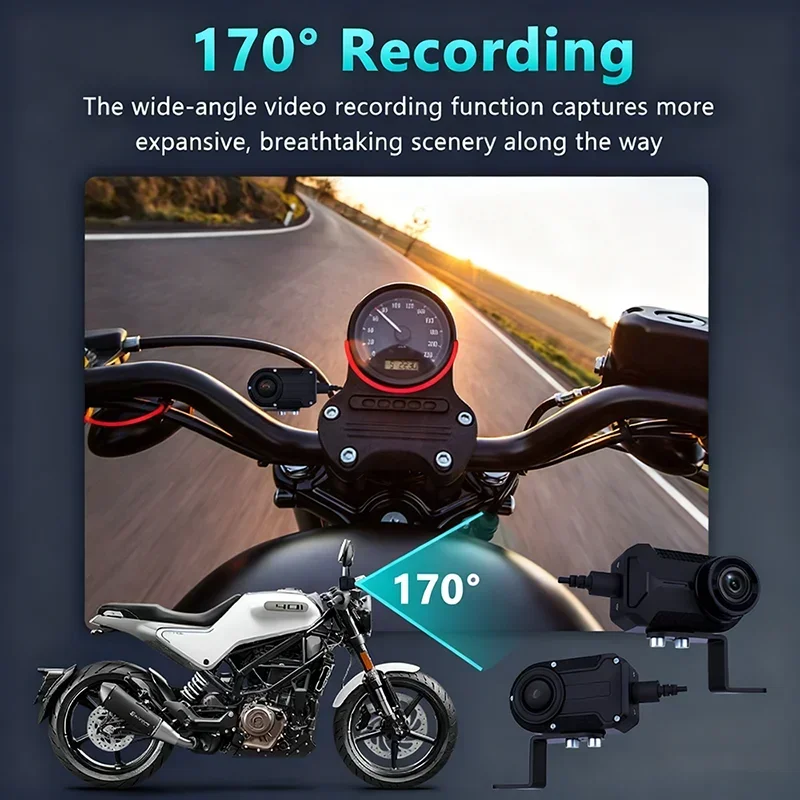 2K HD Motorcycle DVR Waterproo - Cycling Loop recension och pris