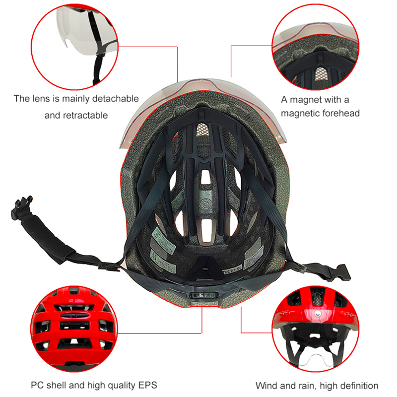 MOON Road Bike Helmet with Det - Commute Cycling Helmet recension och pris