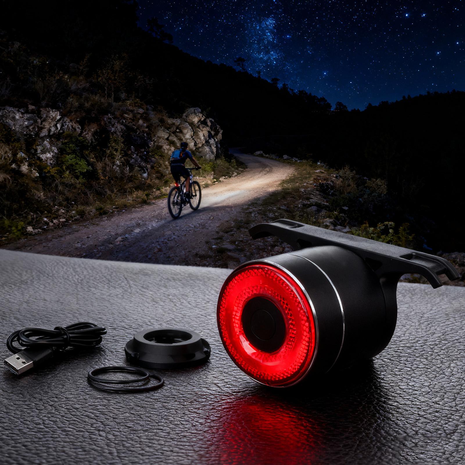 Bike Rear Light Smart Bike Tai - Cycling For Commute recension och pris