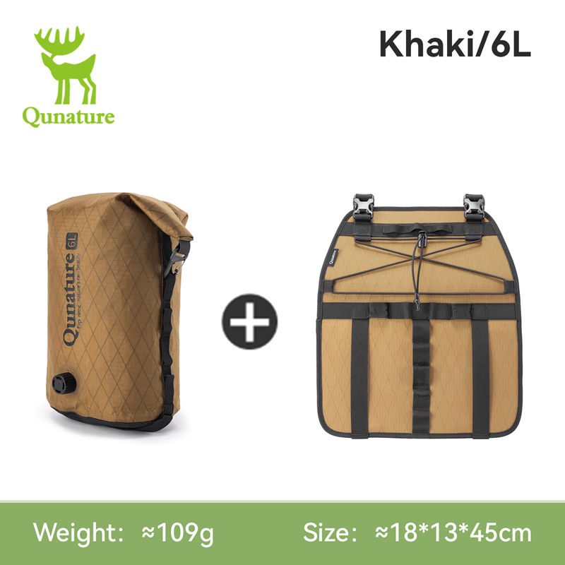 Qunature 6/12L Bikepacking Bag - Cycling Commuter Backpack Waterproof recension och pris
