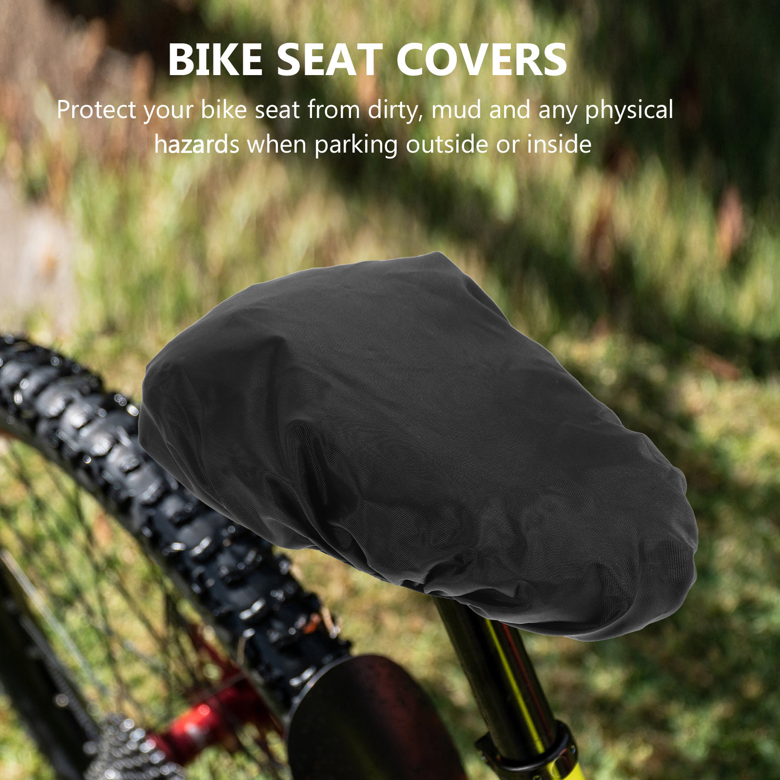 2Pcs Waterproof Elastic Bike S - Waterproof Cycling Commute recension och pris