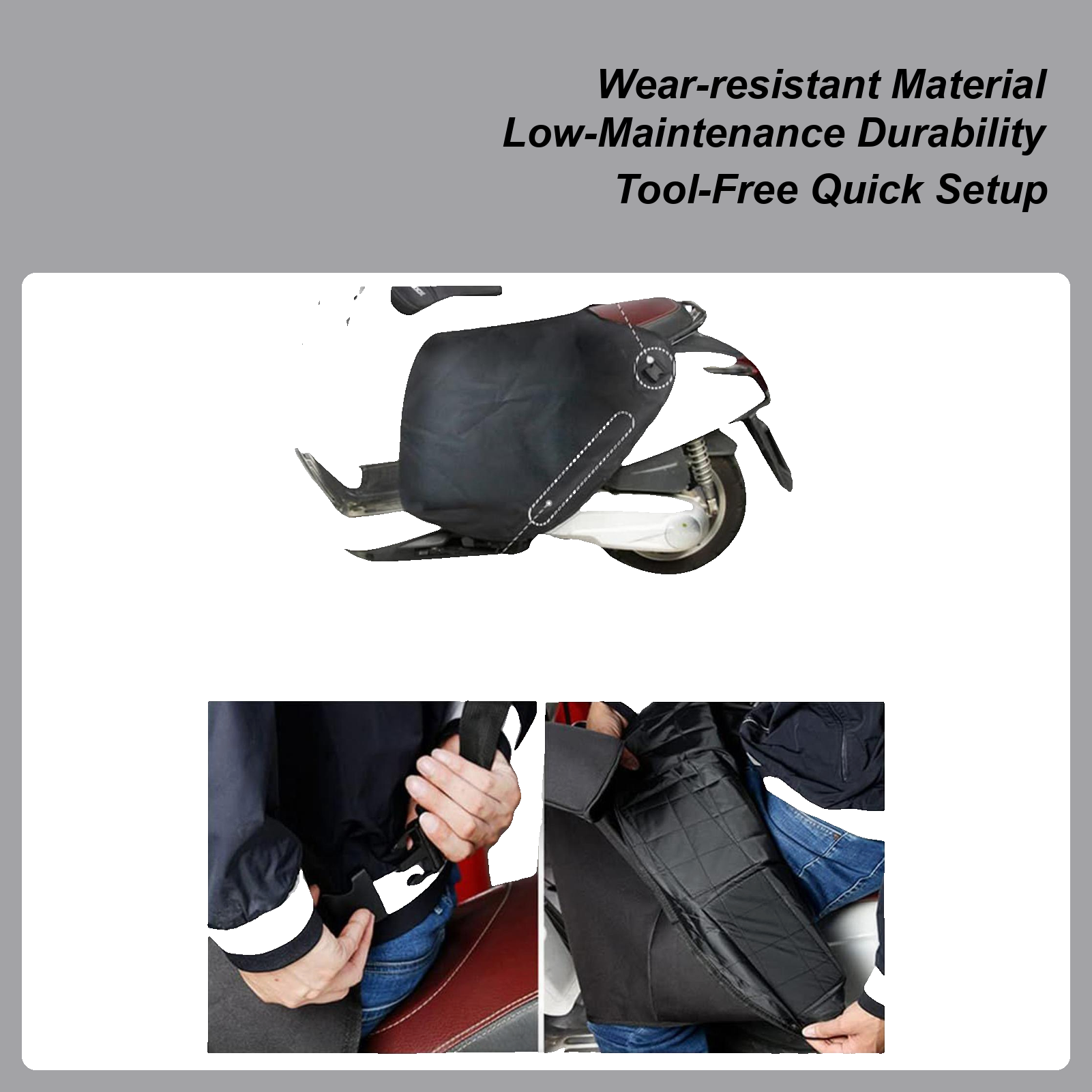 Motorcycle Leg Protection Knee - Cycling For Commute recension och pris