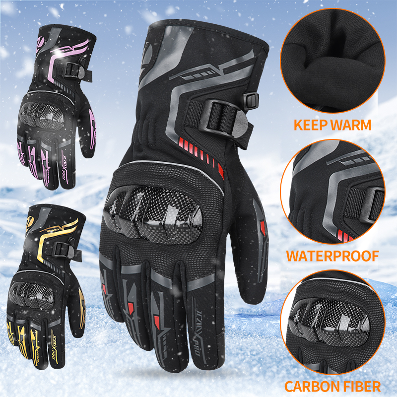 Winter Men Motorcycle Glove Gi - Waterproof Cycling Commute recension och pris