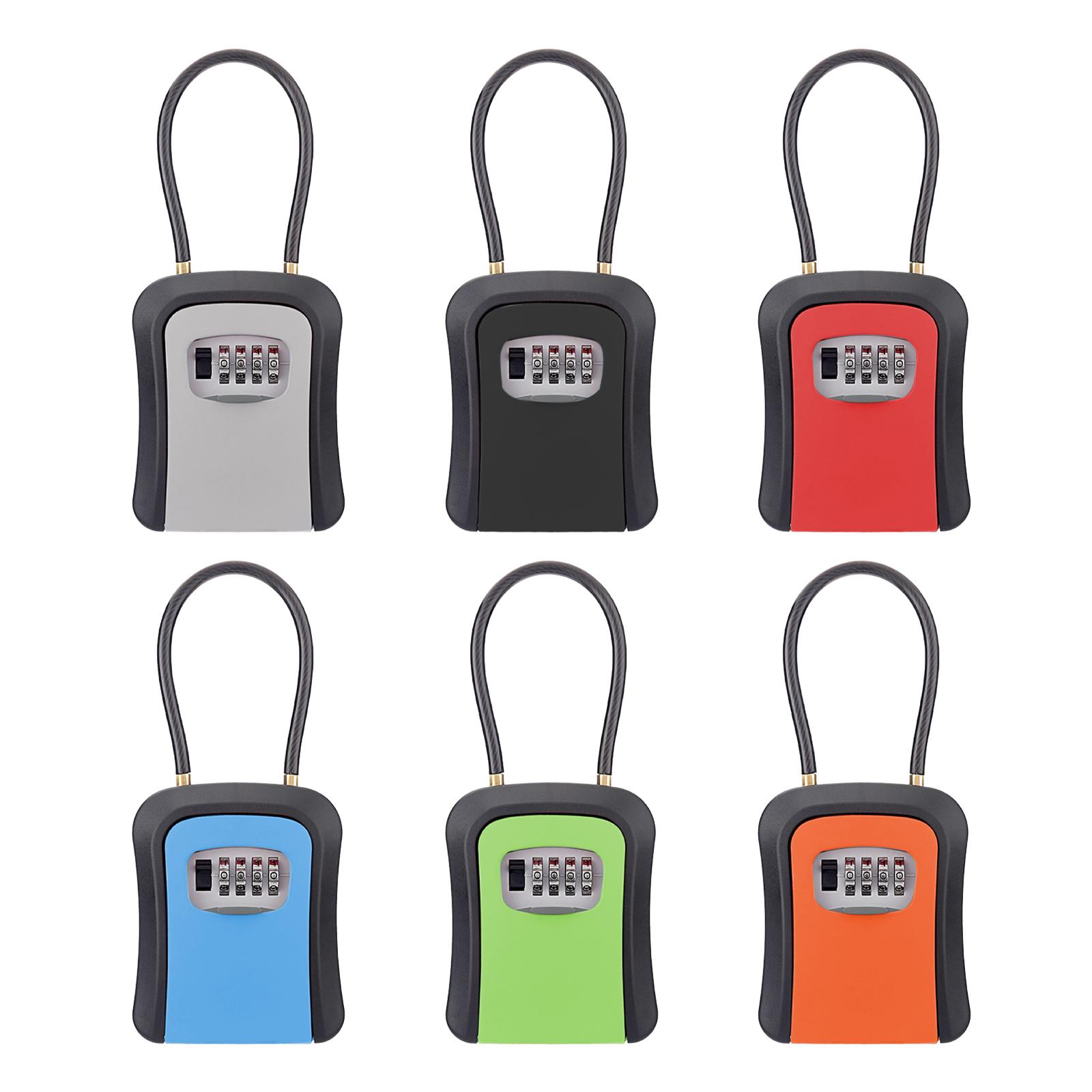 Key Lock Box Key Security Box  - Chain Lock Combination recension och pris