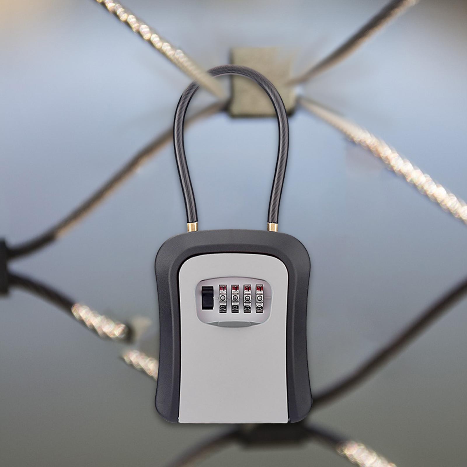 Key Lock Box Key Security Box  - Chain Lock Combination recension och pris