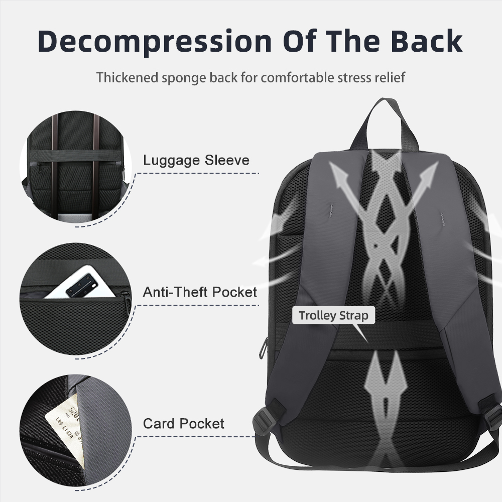 HK Business Backpack for Men 1 - Cycling Commuter Backpack recension och pris