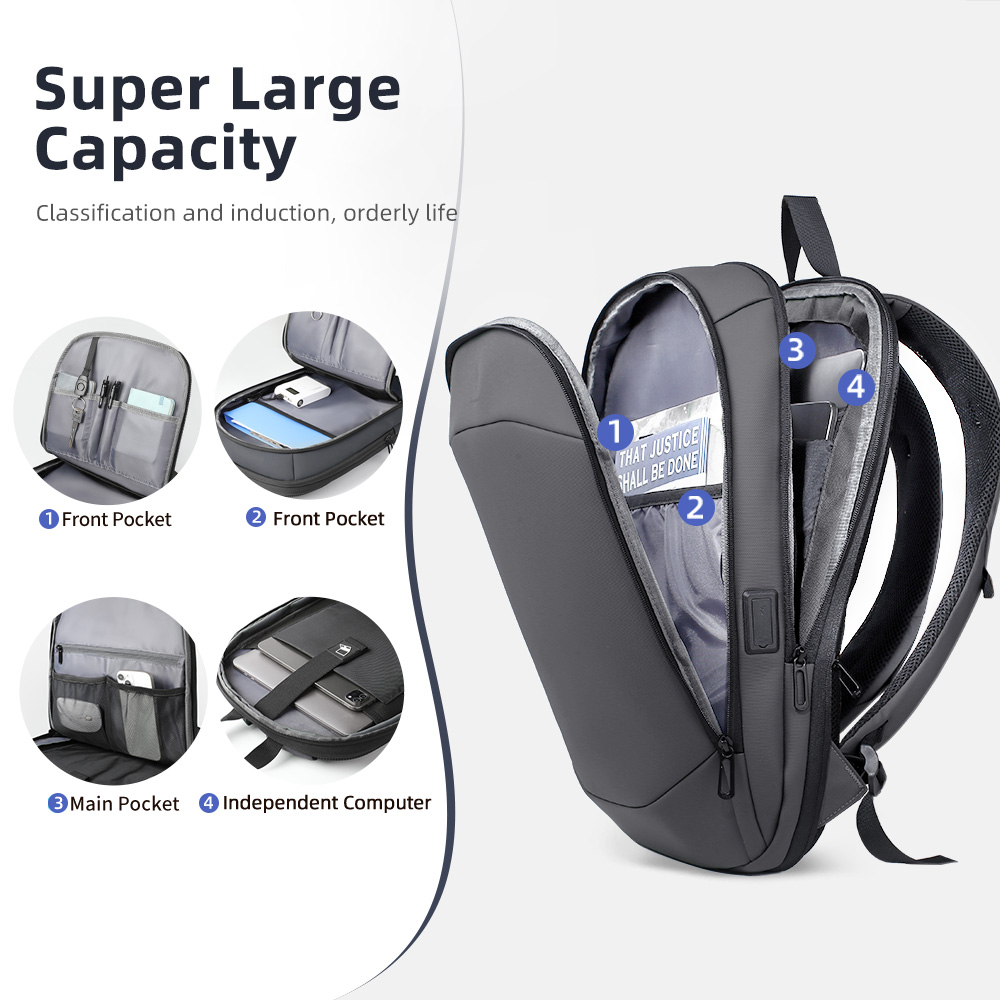 HK Business Backpack for Men 1 - Cycling Commuter Backpack recension och pris